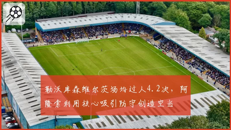 勒沃库森维尔茨场均过人4.2次，阿隆索利用核心吸引防守创造空当